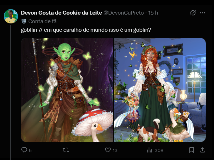 Devon Gosta de Cookie da Leite tweet media