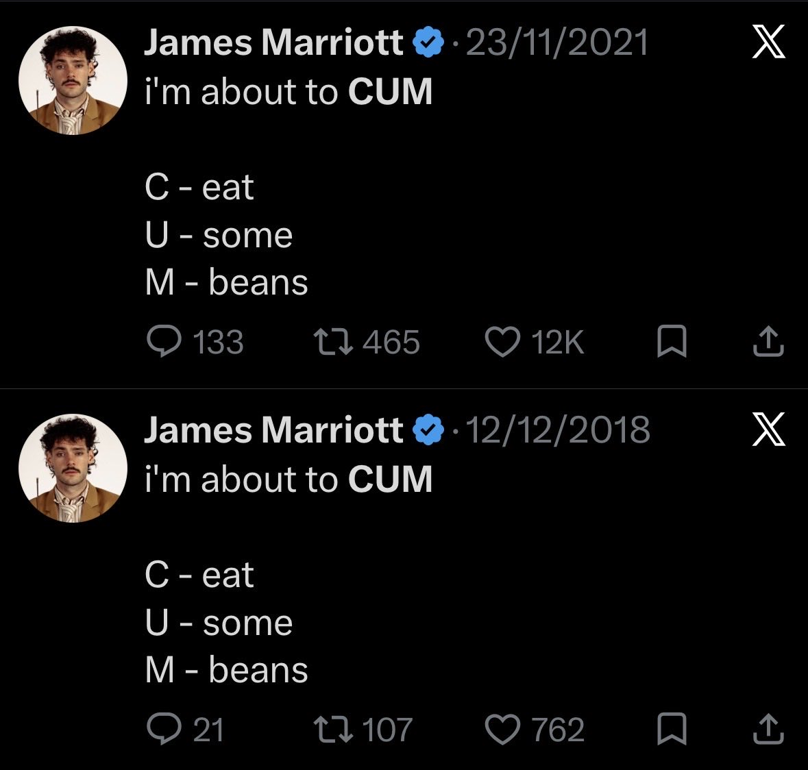 ventriloqcist's tweet photo. joke so bad he had to do it twice, 3 years later...? https://t.co/5waExgNoEB