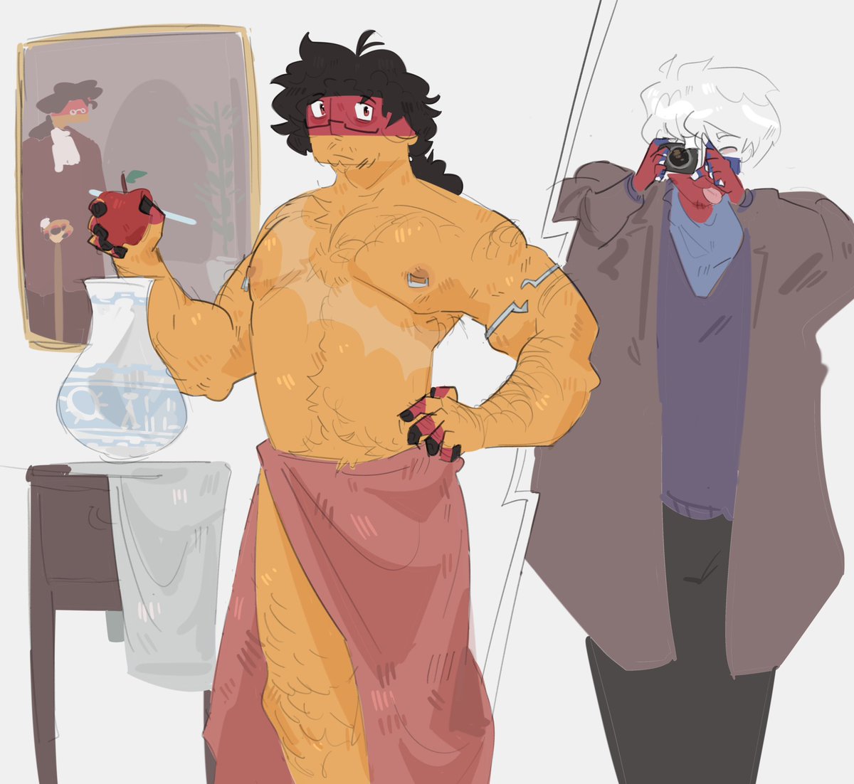 cinephilnaptica's tweet photo. It’s like back again 
#rusger #countryhumans https://t.co/A2pK7ahgu0