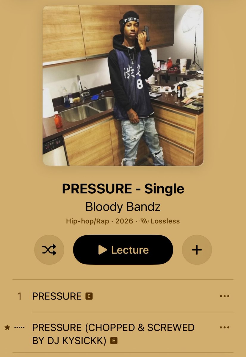 kysickkdaplugg's tweet photo. Mon C&amp;S de Pressure de Kane Grocerys est dispo sur toutes les plateformes avec la version originale !! https://t.co/beTcDjkgbu