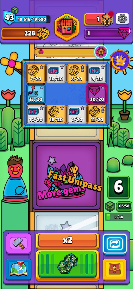 GiftoLab's tweet photo. @ArdentVital #screenshotsaturday for Gifto board, available on IOS
Throw the dice, land on a tile and win rewards to become the richest board manager !

Download it here: https://t.co/tA5BS4dVZn

A download would go a really long way for us, it's free and it's helping us <3
#gifto #game #IOS https://t.co/Z9McIQjoug