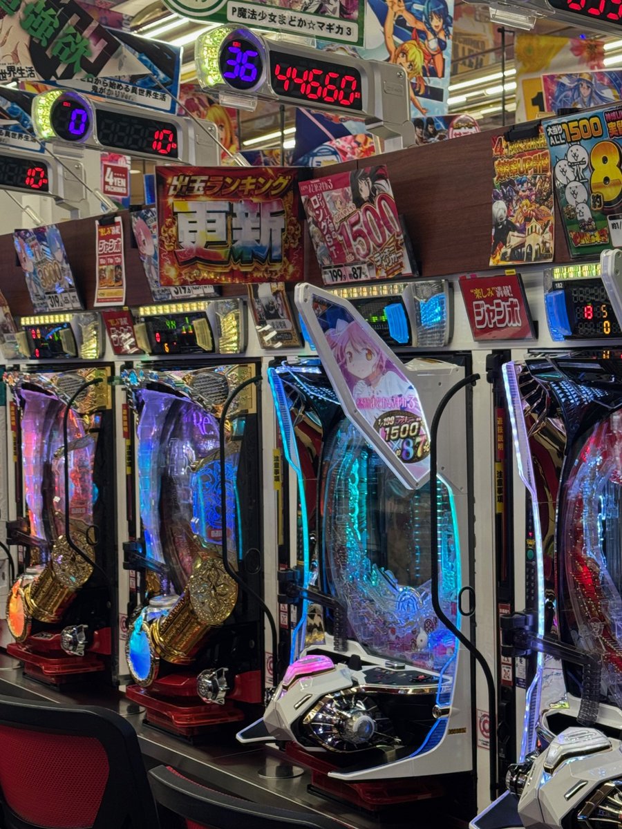 Sun_Tomishiro's tweet photo. こんばんは🌃
豊見城店中の人です。   

 遊技結果の一部をご案内します📷
 ☆★☆★☆★☆★☆  
4円パチンコ 
  #P魔法少女まどかマギカ3　44,660pt
20円スロット  
 #沖ドキ　4,293pt  
 #ニューキングハナハナ　4,898pt 
 ☆★☆★☆★☆★☆ https://t.co/sXh5TPKUP5