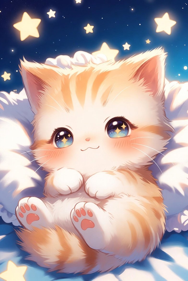 おやすみにゃん☺😴