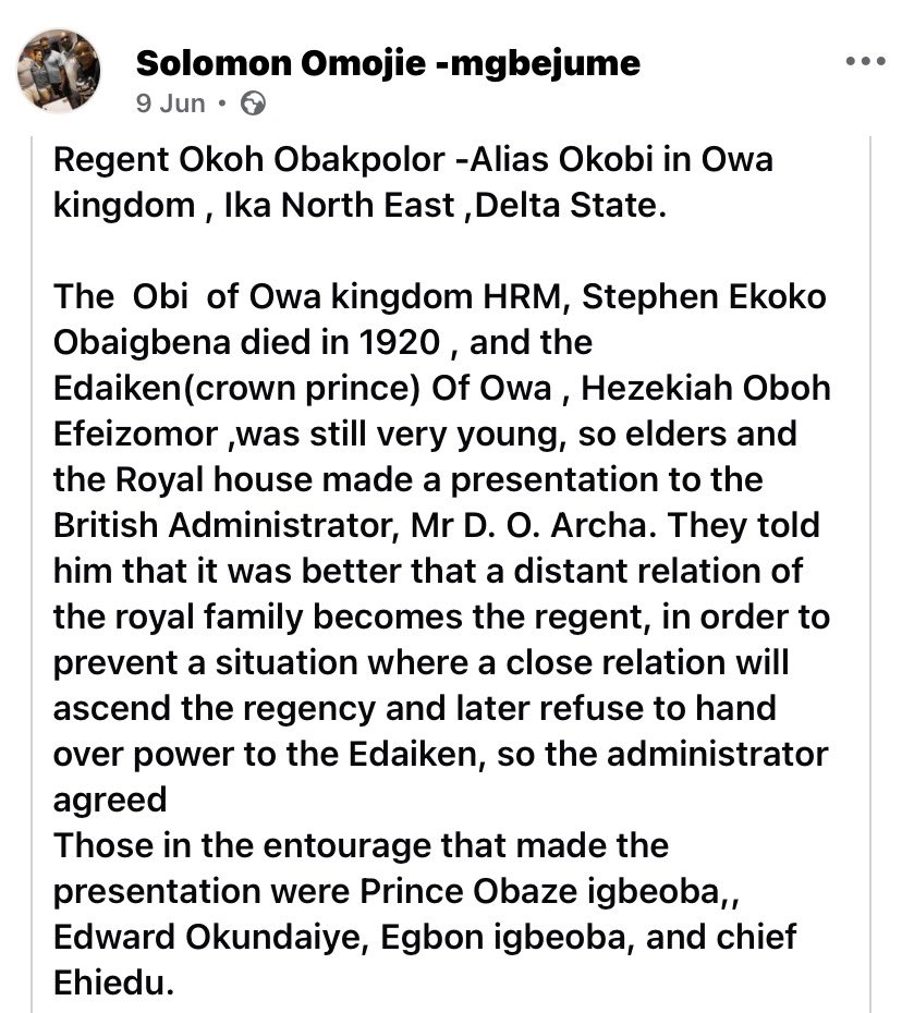 Ovbiedo_'s tweet photo. This is the authentic history that Igbo-Biafra supporters are trying to erase. https://t.co/gMLoBSABPA