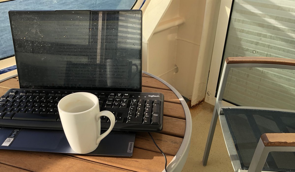 grea_warner's tweet photo. It's a bright, sunny day here. Perfect for getting some writing done. Time to switch from the morning coffee to something a little more cool and festive as I do.
#weekendvibes #amwriting #authorslife #weekendplans #beverages #coffee #coffeelover #ItsFiveOClockSomewhere #wip https://t.co/6qCZAFklyj