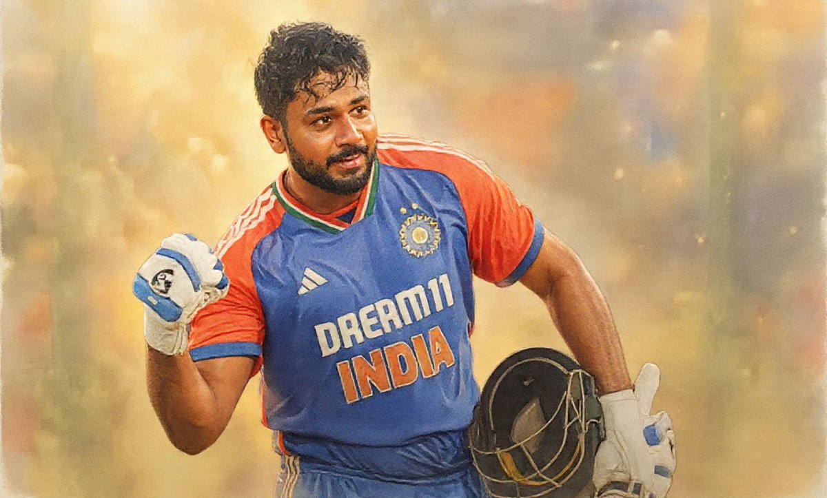 sujaikumar_v's tweet photo. Farewell Samson⁉️ #sanju #indvseng #t20 #cricket https://t.co/4QgZkmnhkY