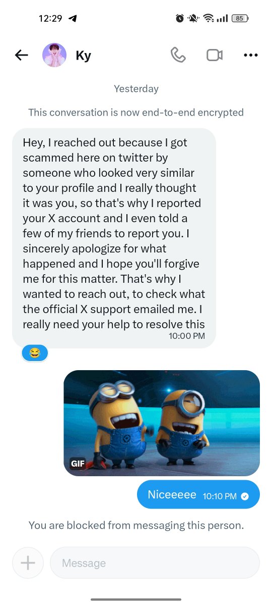 woo_jayunhoon's tweet photo. Noooooo, why did you blocked me, I thought you needed my help? 😔🤪

Uso pa pala ganitong scam?! 😆
Luma na yan uyyyy.

@kycartt SCAMMER ALERT ‼️ https://t.co/JLcD45oIXU