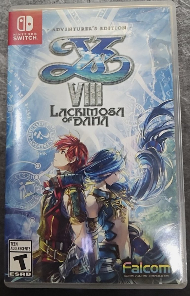 Ys_Novels's tweet photo. Look at the artwork on these game covers side by side. They do have a lot of striking similarities, as well as differences that tell a story of their own.
#Ys https://t.co/ebZMWuQgiG