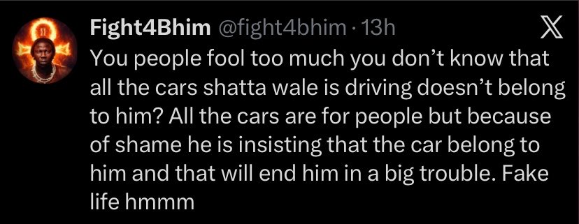 siafui1's tweet photo. You wrote a whole crime documentary with no proof👏👏👏. Netflix should hire you foolish bwoy

You’ve been shouting fake life for years but lifestyle still looks the same. Maybe it’s your narratives that are fake kwasiafui https://t.co/ZWkw9eHvKg