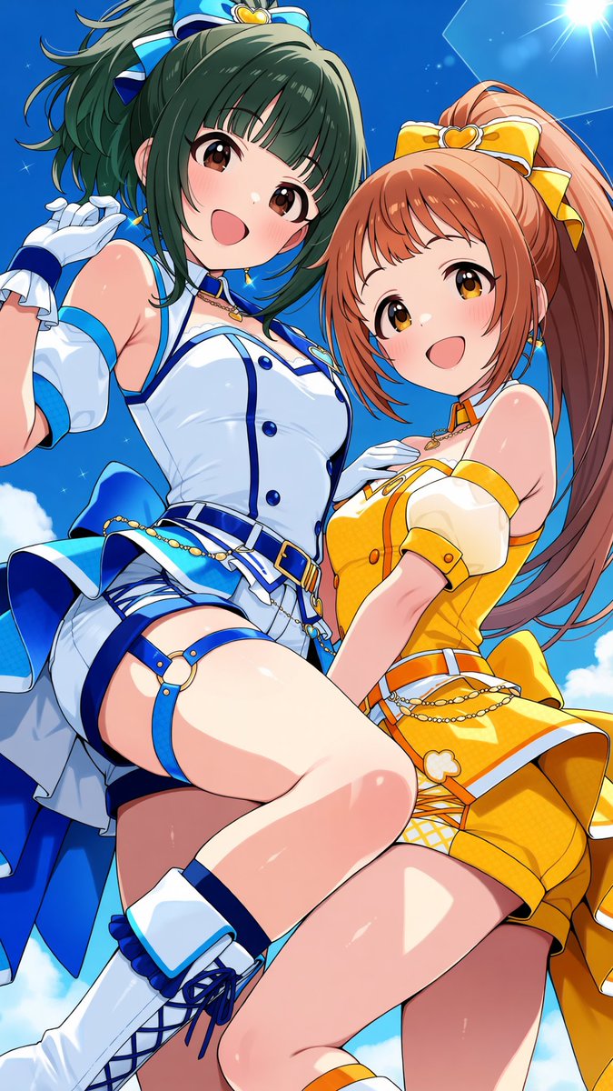 fjtm_ai_pic's tweet photo. 藤居朋と若林智香ちゃん
#AIart #AIイラスト https://t.co/BCsVwJMx9d