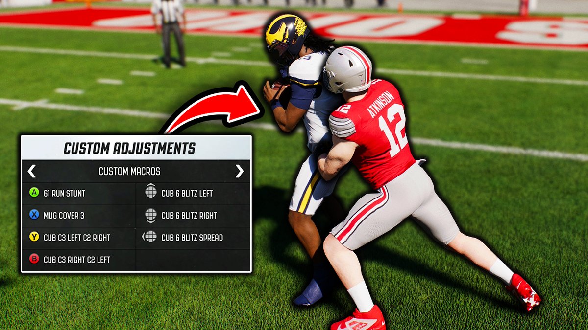 aceoffmeta's tweet photo. Uploaded → 5 Defense Tips You NEED to Know in College Football 27

Defense always feels complicated when a new game drops.

Here's what I've learned after a lot of testing.

🔗 Link below