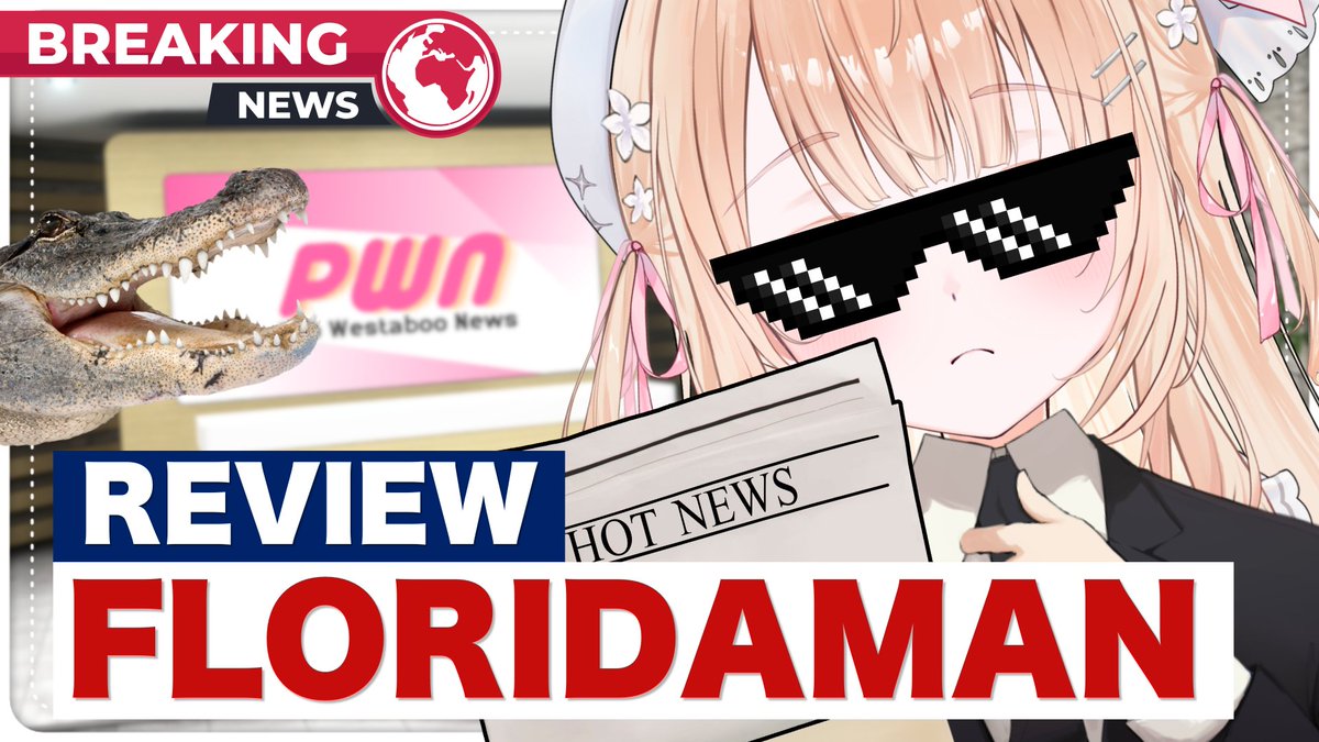 yukinoshitapeo's tweet photo. ·.︵︵

ᴛᴏᴅᴀʏ's sᴛʀᴇᴀᴍ 
     ▸ 1ᴘᴍ ᴊsᴛ / 9ᴘᴍ ᴘᴅᴛ

💬 Florida Man Review
https://t.co/nnj1u2grp1 　⟡

　　　　　　　       ︶︶ ꔫ .·

Florida Man Did WHAT?! I Have Several Questions https://t.co/IPzy2hsPyd