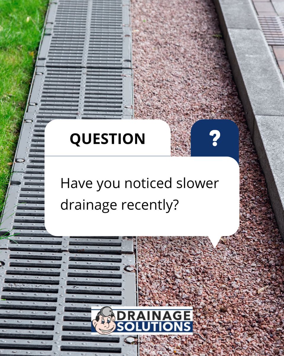 DrainageSolutio's tweet photo. A slow drain is often your drainage system's way of asking for attention. Addressing issues early can help prevent larger disruptions later. Have you noticed slower drainage recently?

#DrainCleaning #DrainageSolutions https://t.co/5drSgB3EHK