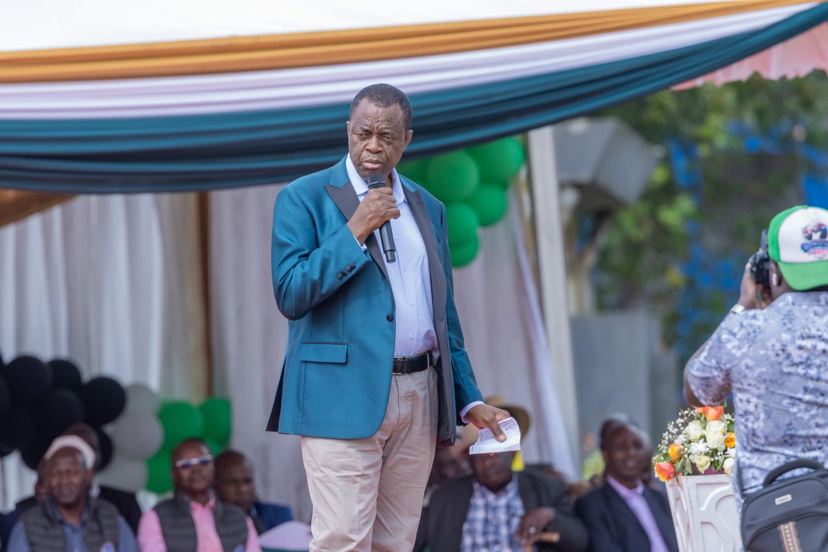 MusaliaMudavadi's tweet photo. Community elders remain the custodians of our values, culture and identity, providing wisdom that strengthens social cohesion and guides the development of future generations.

Meaningful dialogue with more than 1,000 elders and stakeholders from Tiriki at Kaimosi Friends University in Vihiga County provided an opportunity to discuss the region’s development priorities and reinforce our shared commitment to unity, peace and inclusive growth.

The discussions focused on issues affecting the community, including equitable resource allocation, infrastructure, healthcare, education, security and economic empowerment. Such engagements ensure that Government programmes remain responsive to the aspirations and needs of wananchi.

I was deeply humbled by the decision of the Tiriki elders to confer upon me the honour of being recognised as a Tiriki elder. I accept this recognition with gratitude and a renewed commitment to work alongside the community in advancing peace, unity and sustainable development.

As we prepare for the future, I called on leaders and citizens to remain united and focused on development. A peaceful, stable and cohesive nation creates the confidence needed to attract investment, accelerate development projects and improve the livelihoods of all Kenyans.