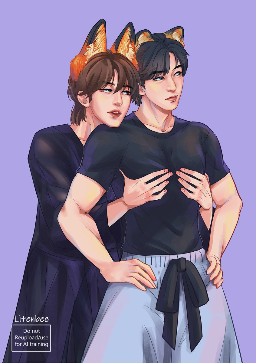 Litenbee's tweet photo. 🦊🐯🐺🐰

#ABODesire1stAnniversary https://t.co/f0yFOr5VbI