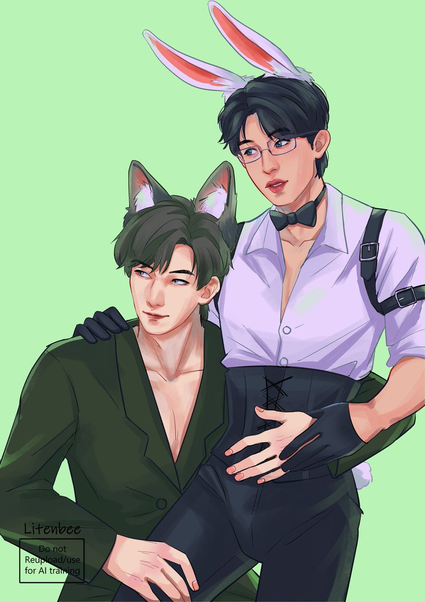 Litenbee's tweet photo. 🦊🐯🐺🐰

#ABODesire1stAnniversary https://t.co/f0yFOr5VbI