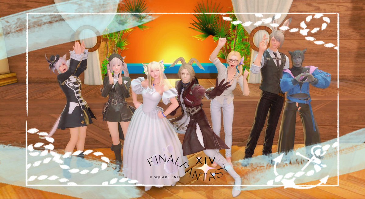 Nyako_ff14's tweet photo. OASIS退勤しました🎐.*
とーーーーーっても楽しかった₍ᐢ‥ᐢ₎ ♡

イベントのお気持ち表明はまた別ポストで📮⟡.·*.
お礼はこちらのリールに繋げますね💌💭

#OASIS_ff14 https://t.co/IOcdvuiHUN