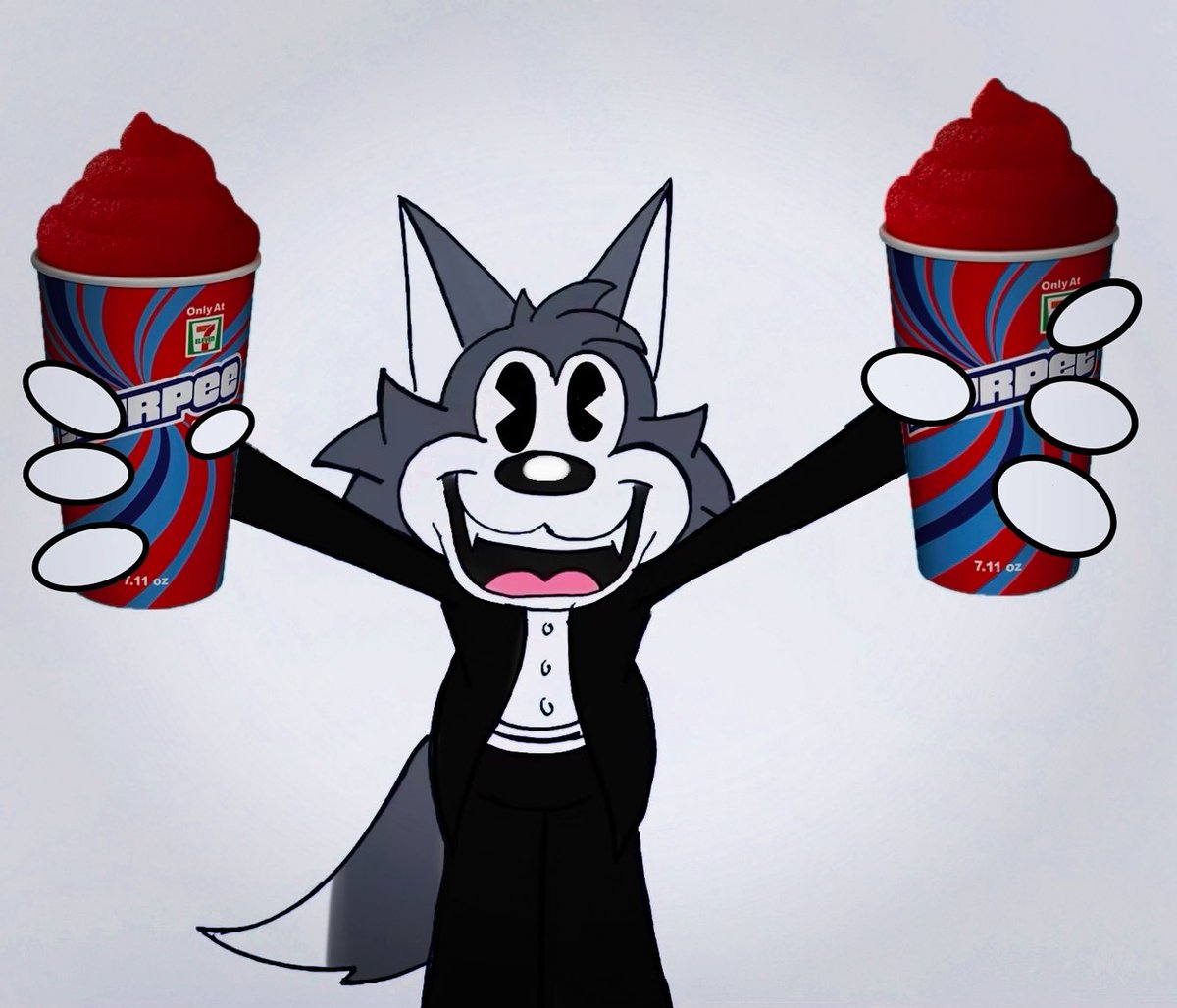 Wolfie_Toon's tweet photo. Happy 7/11 Day!!!

Don’t forget to get your free slurpee at 7/11 store

#Happy711Day #freeslurpee #Wolfie #WolfieTheWolf #Wolfiecartoon https://t.co/r5nFzBYPi7