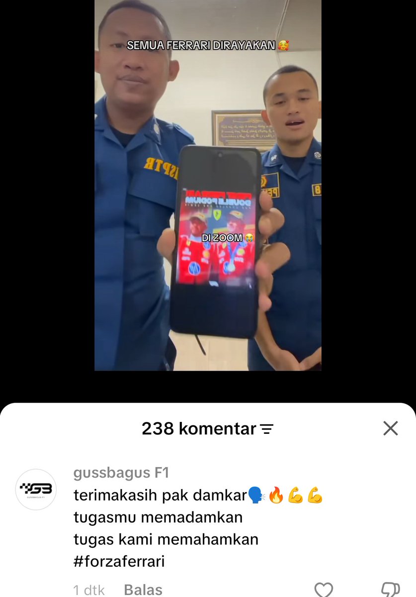 gussbagus_f1's tweet photo. LAPORAN DARI PRAJURIT 
bahkan yang tugasnya memadamkan yang sedang menyala kita PAHAMKAN🗣️🔥🔥💪💪
BRAVO PAK DAMKAR
Whats next? Polda sudah, damkar sudah..... https://t.co/Cdsf4uvHrJ