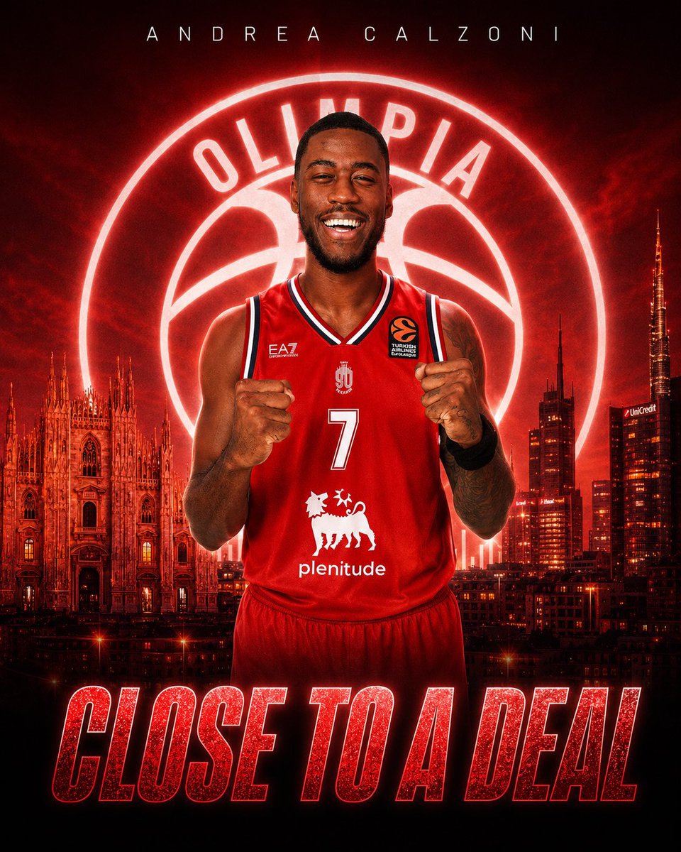 Andrea__Calzoni's tweet photo. 💣🚨Moses Wright is finalizing a deal with Olimpia Milano.

Wright has a €900k exit clause to leave FC Barcelona this summer.

The big man is set to sign a 2-year contract with the Italian team soon, per sources. 

#EuroLeague #OlimpiaMilano #Milano https://t.co/8i9mSjEpdJ