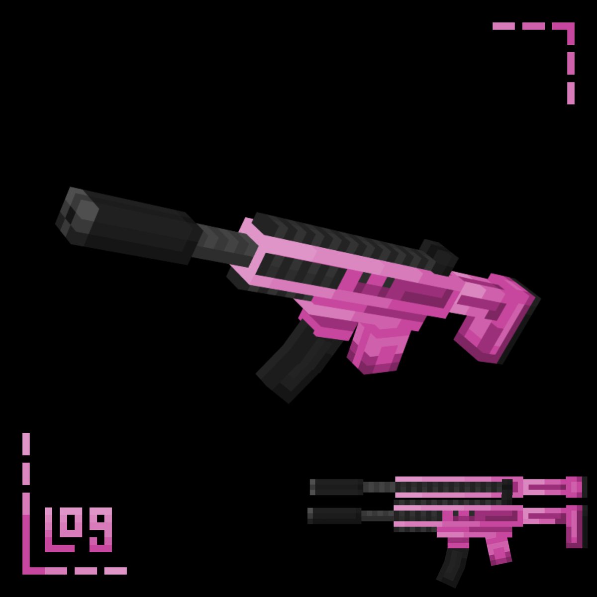 dzmi_t's tweet photo. My new SCAR Model with skins! Do you like it? 
#Blockbench #Minecraft #3DArt #3DModel #LowPoly #GameArt #DigitalArt #MinecraftModding https://t.co/NeKPgDlCjd