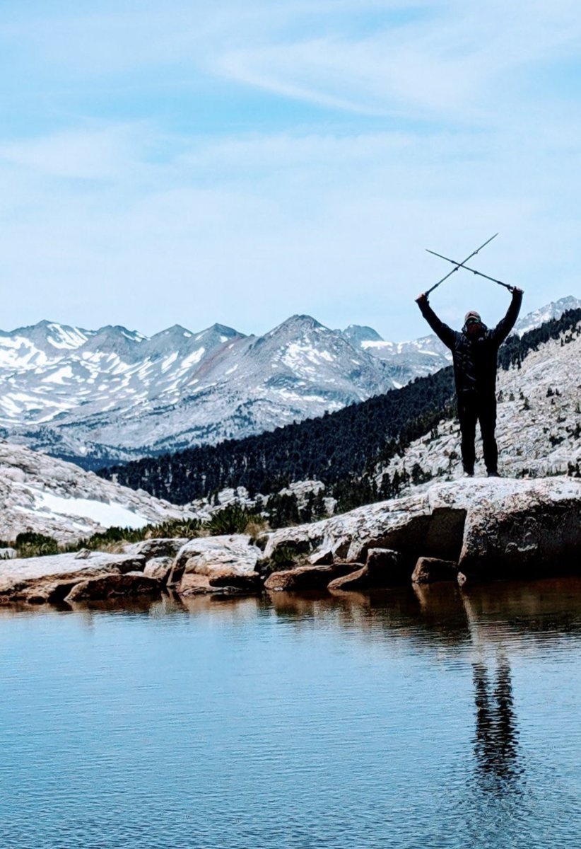 KITNO_Dixie's tweet photo. @DarrenPlymouth Love it. We did the same in the U.S., Mt. Whitney, via the High Sierra Trail. June 2024. 

Sequoia National Park to the Whitney portal. 9 days, 84 miles, 3 mountain passes with all provisions on our backs. Class 5 hike. No technical climbs. 

Incredible!!

Highly recommended. https://t.co/1KXlpZkCAj