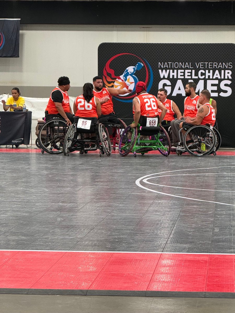 BAWPVA's tweet photo. Day # 2 National Veterans Wheelchair Games! 

#adaptivesports #veterans https://t.co/klKSFHKYku