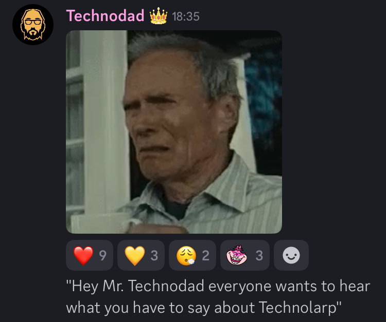 technodadreddit's tweet photo. 👁 https://t.co/BQMCKXNQsD