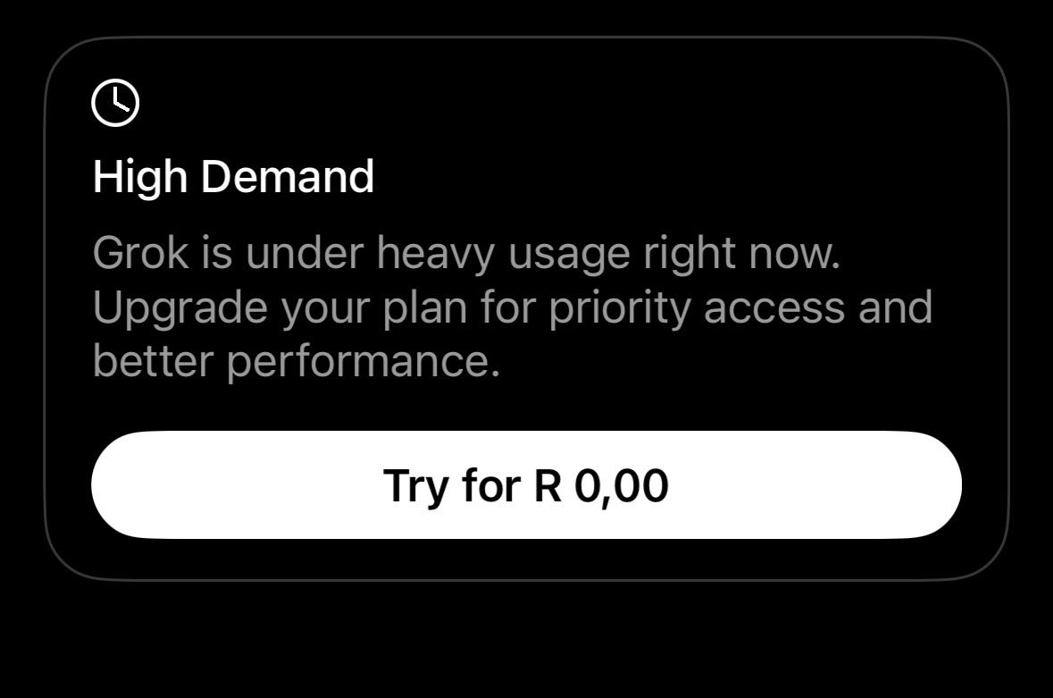 andre17771's tweet photo. This is getting irritating - GBT never tells me this. Both free options. @elonmusk @grok Sort it out, or I will delete. https://t.co/VO7htnYbM8