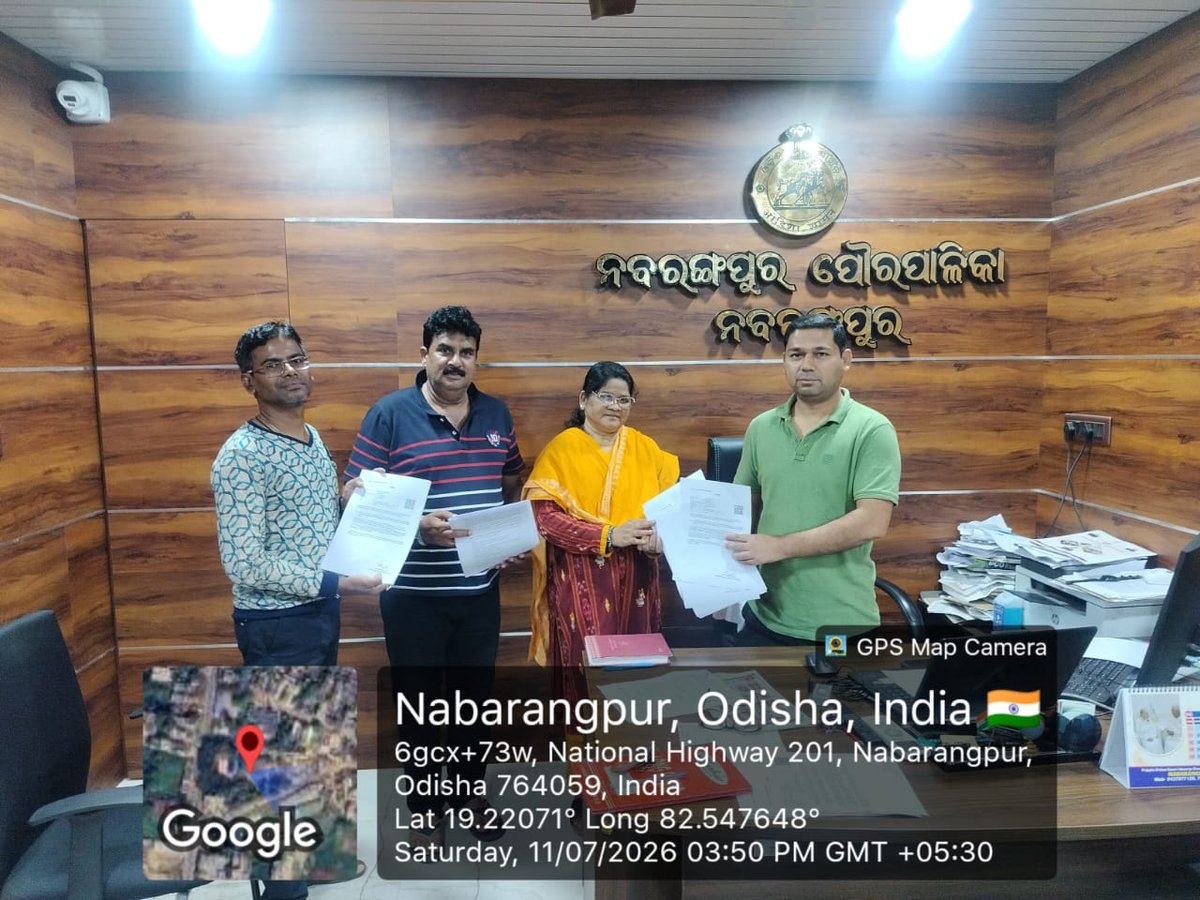 NgprMuncipality's tweet photo. Notice got generated for first day hearing for 104 Unmapped Electors, &amp; handed over to concerned BLOs for distribution to concerned Electors. 
With Regards 
Team Municipality, Nabarangpur https://t.co/32NqIRkWBZ