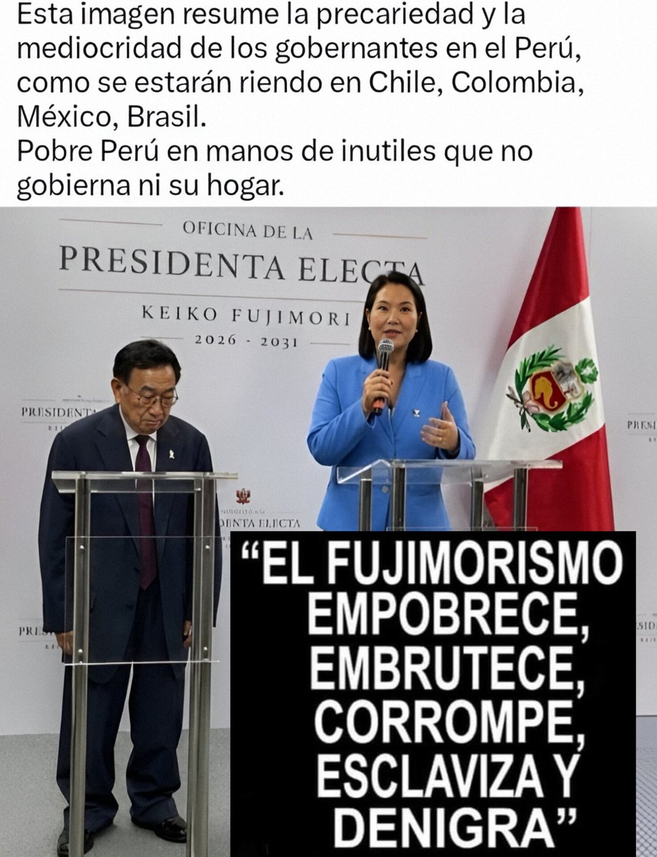 RegioTombaugh's tweet photo. @MesiasGuevara @TC_Peru @congresoperu @KeikoFujimori @presidenciaperu https://t.co/MDIGb4zSch