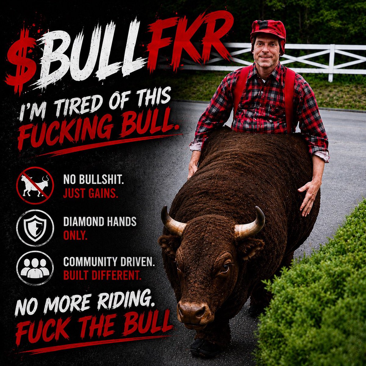 BullFKR's tweet photo. @Cryptoo_Beast1 DW3QcZgBWK6o5spfG4hcPGJTPdS5tzKQsU5xyv78pump

$BULLFKR

FUCK THE BULL https://t.co/DVIC2rXQGz