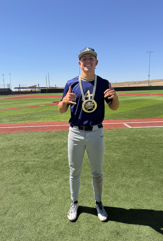 FiveToolNM's tweet photo. F: @AbqBaseballAcad Campos 2026 10, Gameday Saints Martinez 18U 3
PoG: @Deano12_ 1-3, HR, 2 RBI
Pitcher: @NathanielJ_2026 5 IP, 6H, ER, 6K https://t.co/8ceQpUkyr4