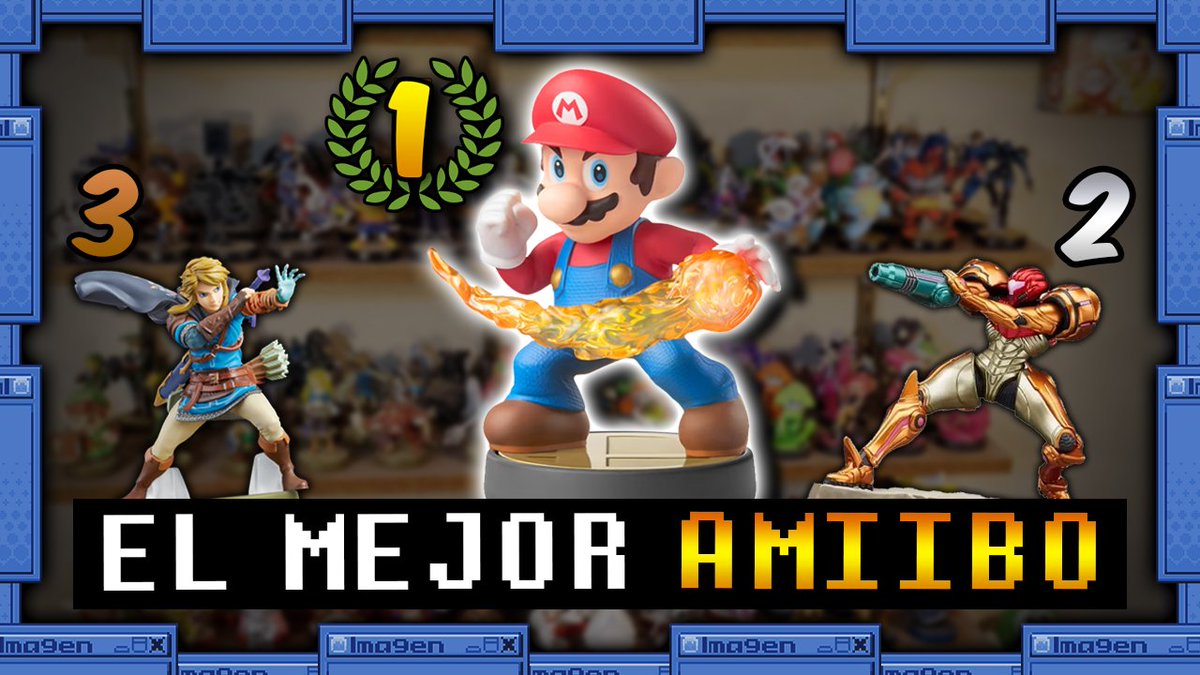 Nanko_YT's tweet photo. 🗿NUEVO VÍDEO PARA EL CANAL🗿

Hoy veremos junto a @TakumoLand el MEJOR amiibo de cada saga de Nintendo, para chismear las figuritas mas curiosas de la compañía. 

Cualquier ❤️ y 🔁se agradece un montón.
Link ⬇️⬇️⬇️ https://t.co/JXO2R9DlzV