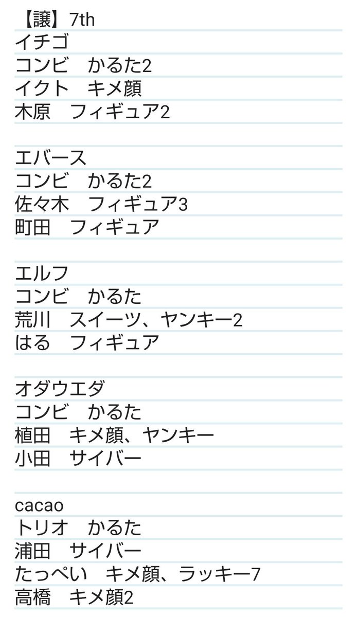 ゆの字・取引用 tweet media