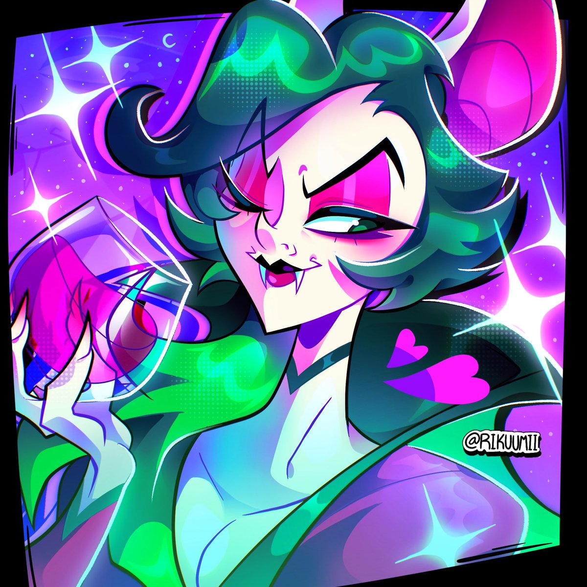 More artfight attacks/revenges 🖤 - I believe the only user that