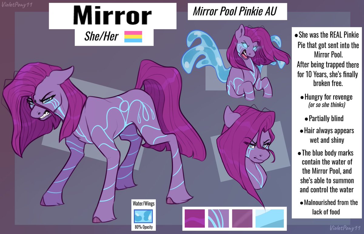 violetpony11's tweet photo. My beloved Mirror, 💜 Who is now on Art Fight! <3
[#pinkiepie #mlp #mlpfim #artfight2026] https://t.co/PTQQZk5d7v