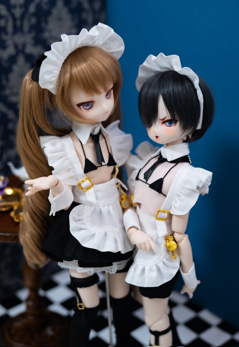 ぴよこ♡ あずき×NEKOCHOCOコラボ 【MBメイドセット（boy/girl）】¥13000