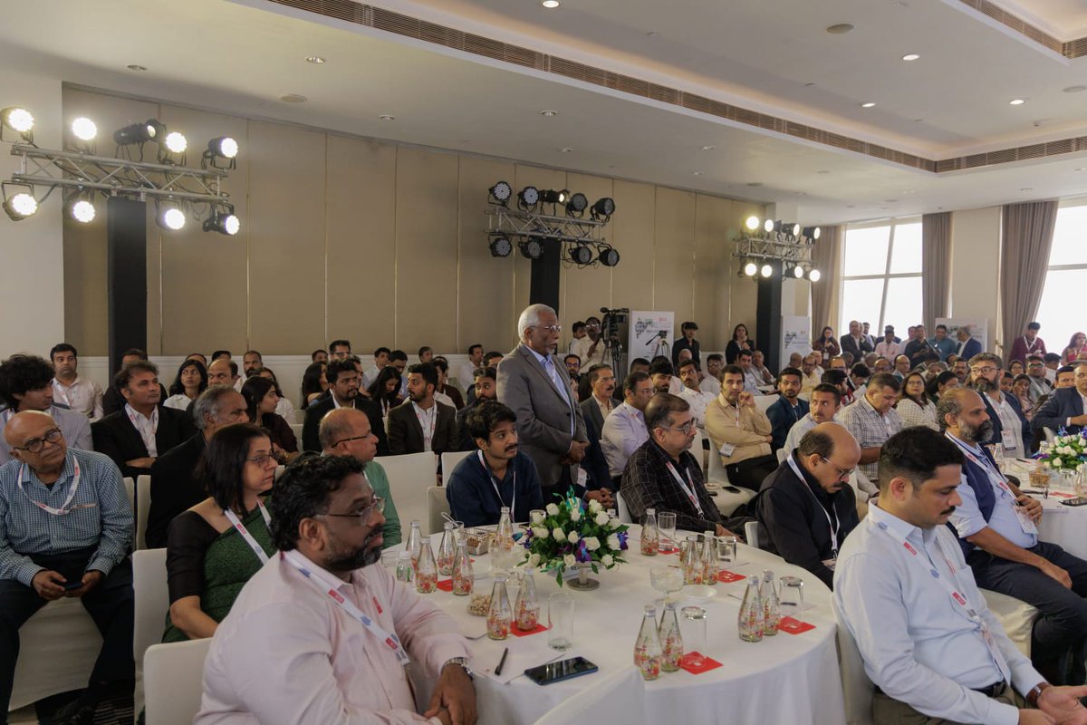 MumbaiMetro3's tweet photo. Ms. Ashwini Bhide, MD, MMRC, addressed The Week Conclave on “Maharashtra @ $1 Trillion Economy: The Road Ahead” at Trident, Nariman Point.

She shared insights into the making of Mumbai Metro Line 3 (Aqua Line), highlighting the project's journey through a maze of legal, rehabilitation, utility shifting, regulatory and environmental challenges. 

She also underscored MMRC's unwavering commitment to world-class engineering, stringent environmental safeguards and delivering transformative infrastructure with safety, sustainability and minimal disruption.

#MumbaiMetro3 #AquaLine #MMRC #TheWeekConclave #Maharashtra #Infrastructure #UrbanMobility

@TheWeekLive