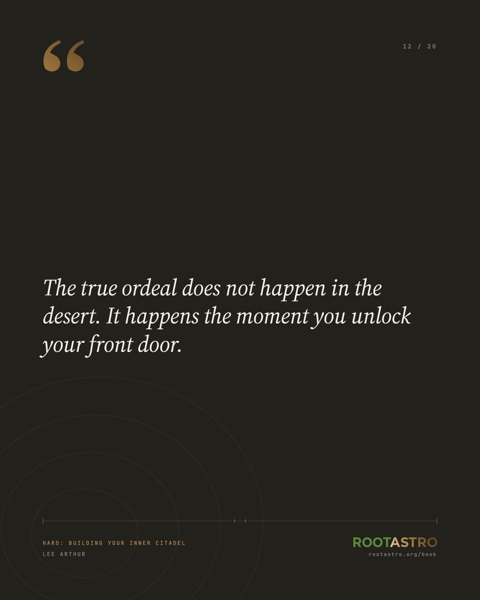 leearthuruk's tweet photo. "The true ordeal happens the moment you unlock your front door."

Free chapters of HARD: https://t.co/Bs1tgoIkto #Leadership #BookHARD https://t.co/hnNWFXdHNX