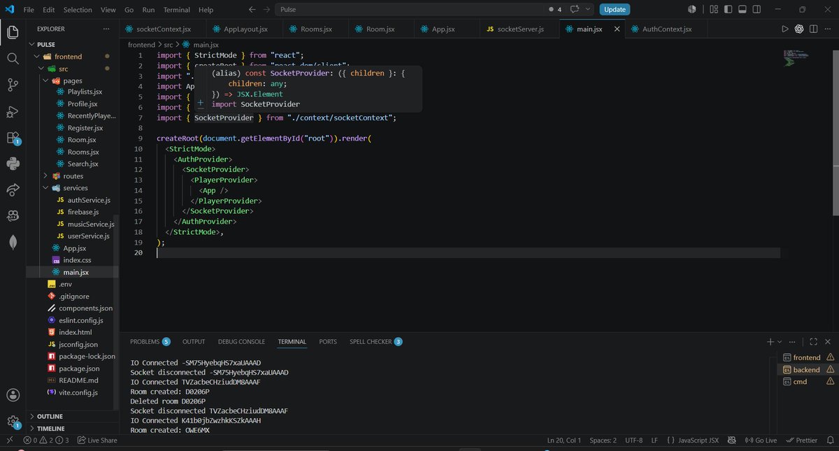 deepra474's tweet photo. #MERN #WebDev #WebSockets #SocketIO #BuildInPublic #Programming #ReactJS #Coding #JavaScript  #AIAgents #Algorand #EngineeringStudent https://t.co/eNTvhbbHDu