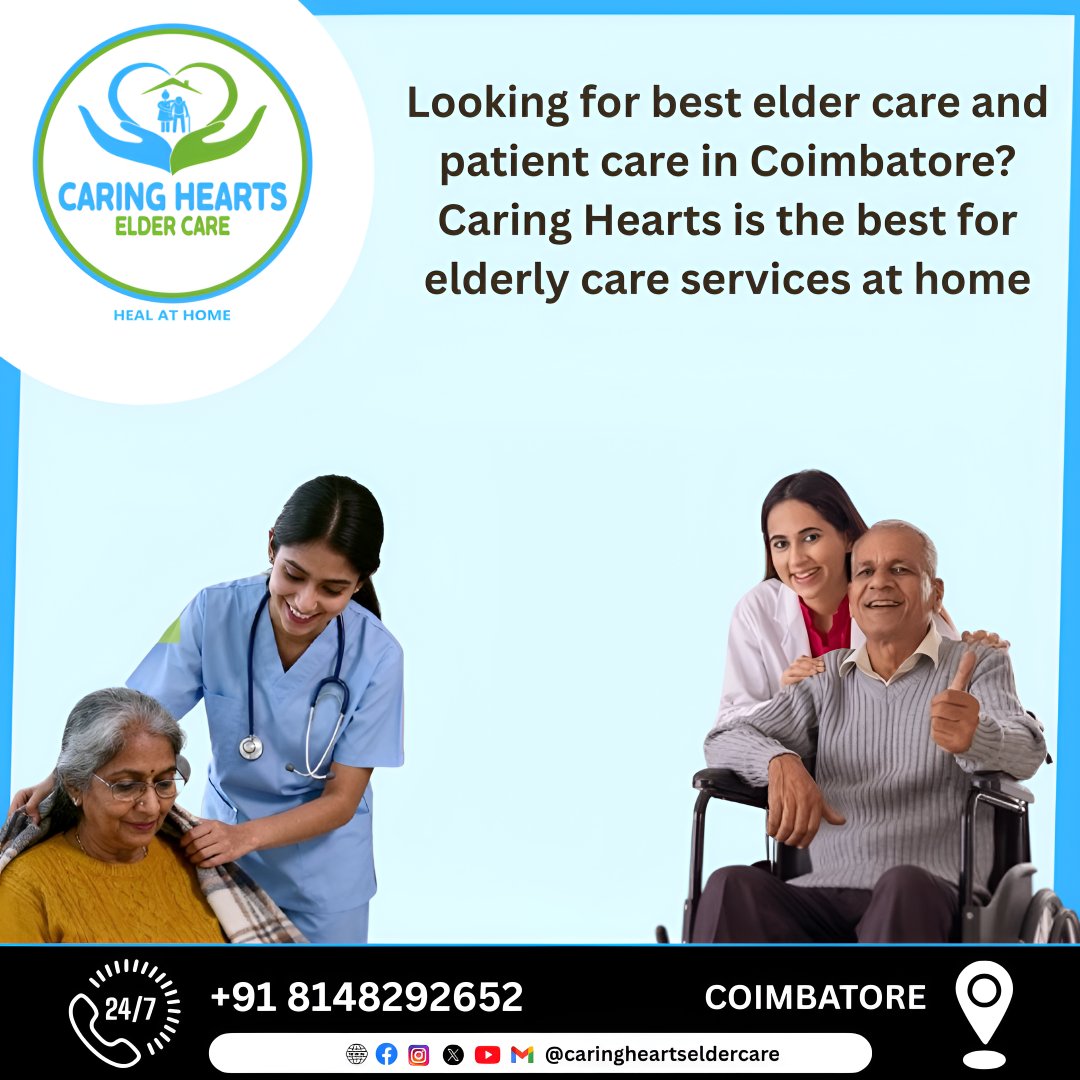 caringheartsEC's tweet photo. Elder Care at Your Home in Coimbatore 

#Caringheartseldercare #Chennai #Kovai #Homecare #Nursingcare https://t.co/iMLhT4Bzx4