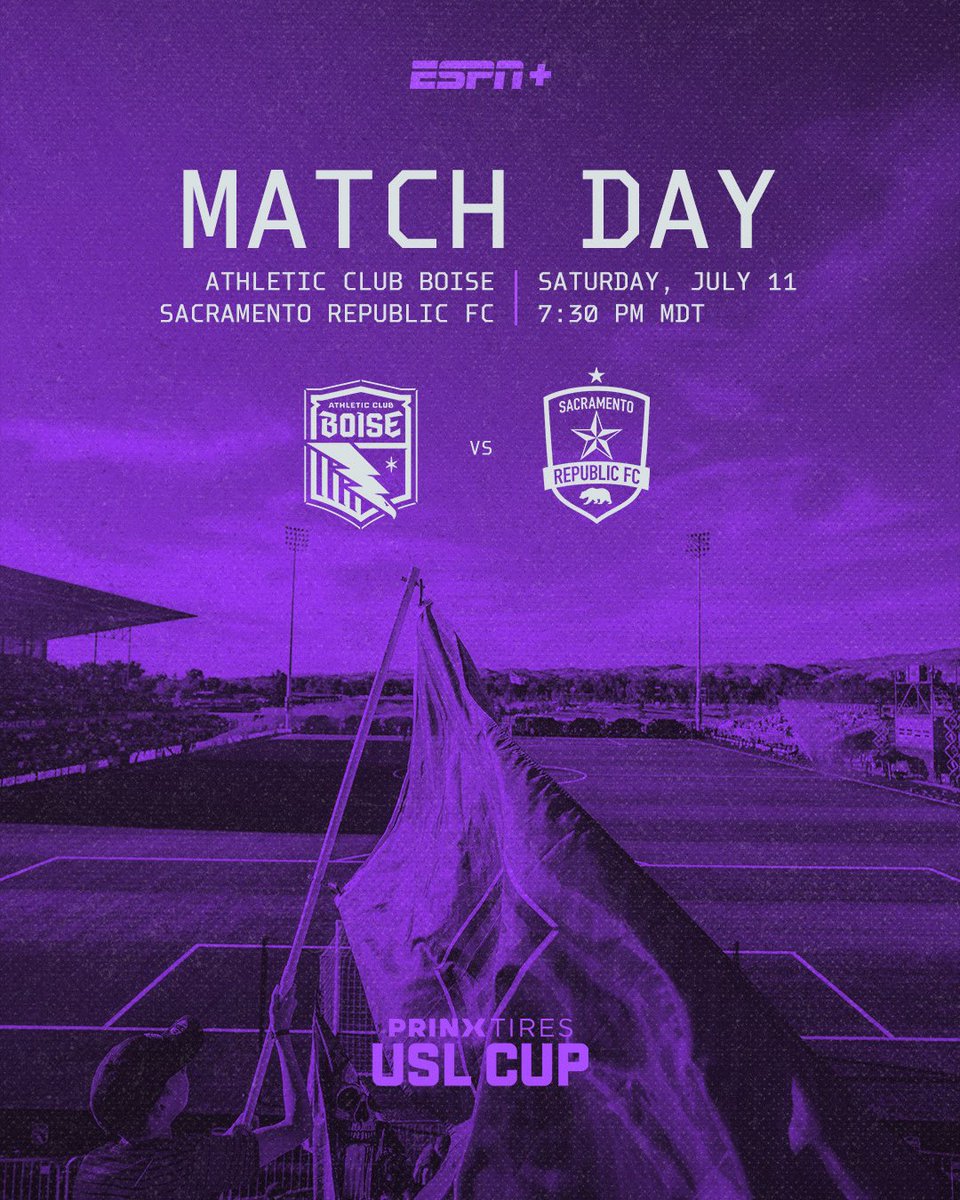 ac_boise's tweet photo. ITS GAME DAY!!
📍: Boise, ID 
⏰: 7:30pm MDT 
📺: ESPN+ 

Don’t forget to wear your purple tonight 💜 https://t.co/QhTahzKAz6