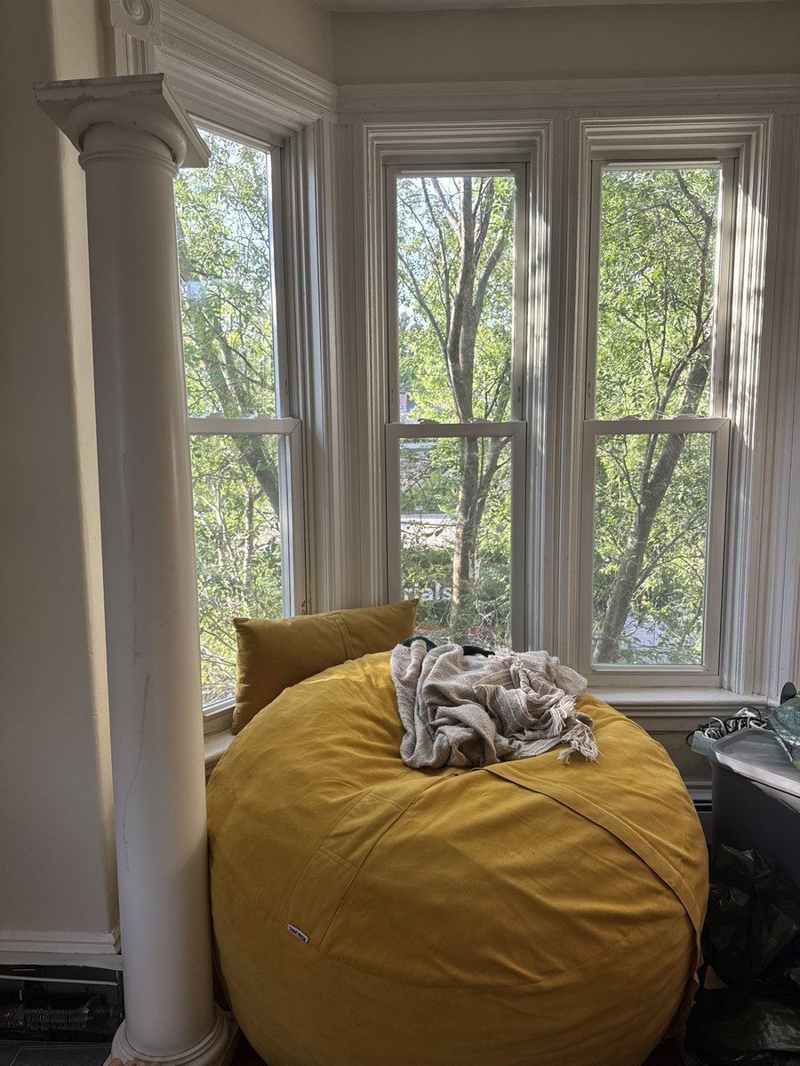 samanthanss's tweet photo. sometimes you rediscover the bean bag in your mid 20s and it’s bliss https://t.co/n7YxXyHjX8