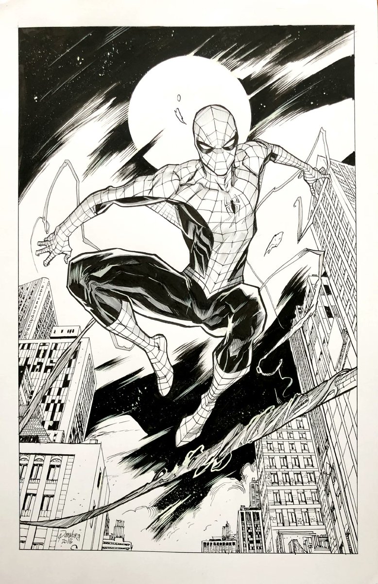 iamluke85's tweet photo. #spiderman artwork by #DanMora https://t.co/5fJrlDZGCz