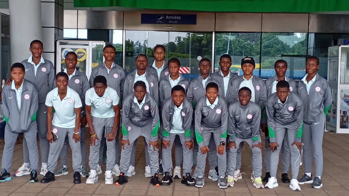 kofigraphy06's tweet photo. FULL TIME

BENIN 🇧🇯 3 - 5 NIGERIA 🇳🇬 

Flamingos now qualify for the FIFA U17 Women’s World Cup Morocco with the aggregate of 🇳🇬 8 - 5 🇧🇯 

#U17WWC #SoarFlamingos https://t.co/WgSY5egYtR