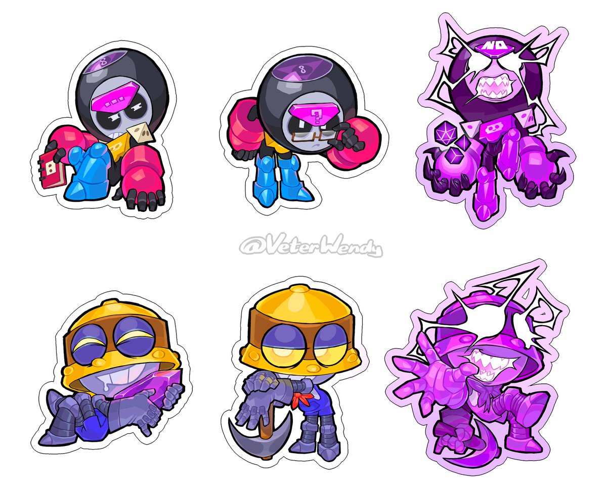 WendyVeter's tweet photo. I want keychains 📝
#BrawlStars #BrawlStarsArt #Meeple #Carl #Art https://t.co/oQlQaxXPeO