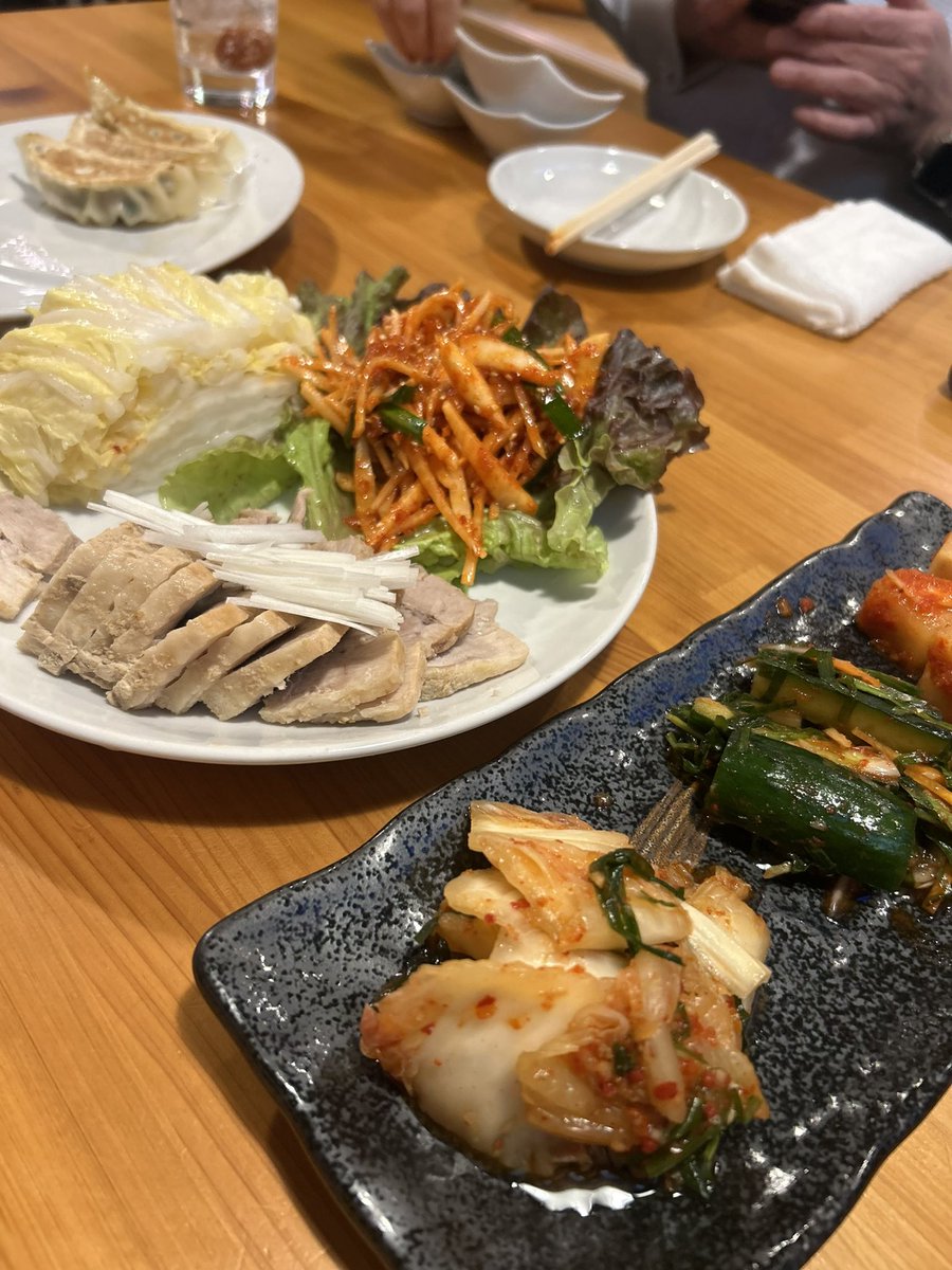 pa_cally's tweet photo. 本日は韓国料理でした☺️ https://t.co/BfLPzoF7GZ