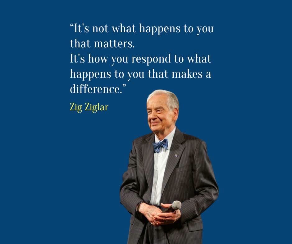 TheZigZiglar's tweet photo. Life will always bring unexpected challenges. While you cannot control every circumstance, you can always choose your response.

Character is revealed not when everything is easy, but when life becomes difficult.

Your response has the power to shape your future more than your circumstances ever will.