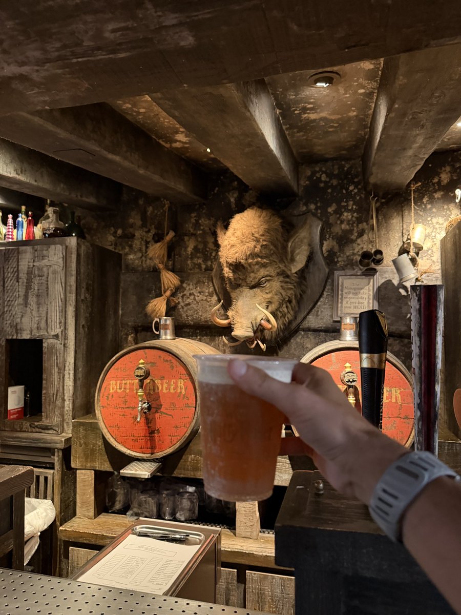 TommyAmato's tweet photo. My barman: Aberforth
My beer: Butter
My Motorbike Adventure: Magical
My Journey: Forbidden https://t.co/eGs34cGW9Y